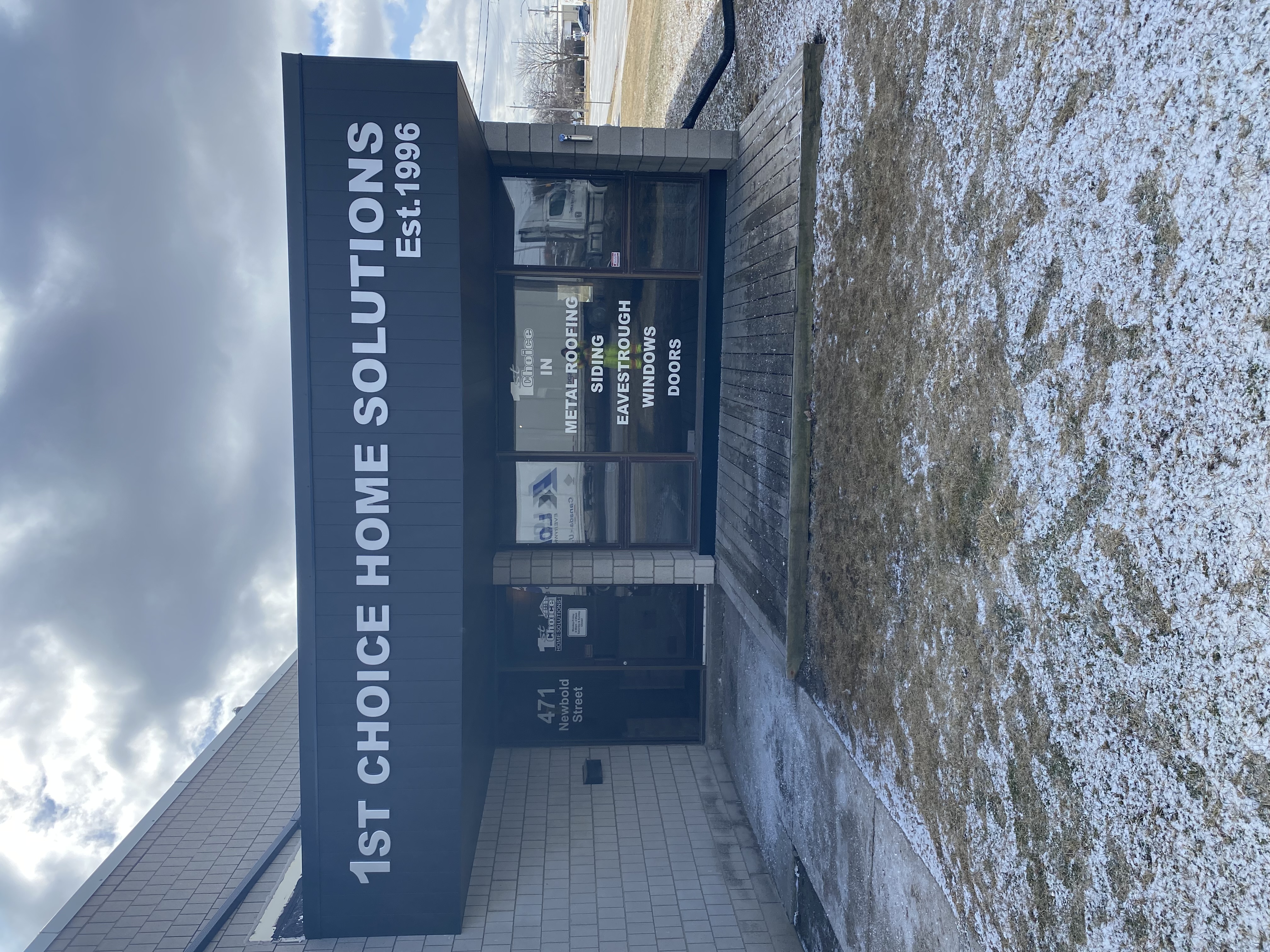 1st Choice Home Solutions dimensional fascia letters